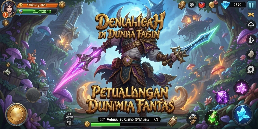 Tampilan gameplay menegangkan di dunia petualangan 6RT.