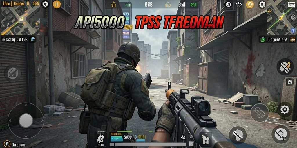 Tampilan screenshot dari gameplay seru API5000 dengan aksi menegangkan.