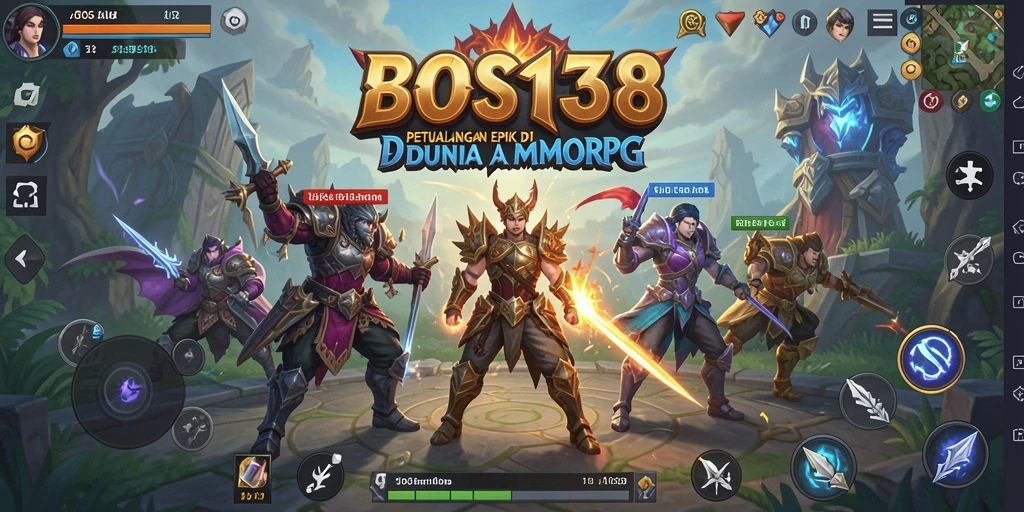 Gameplay seru dan mendebarkan di dunia MMORPG