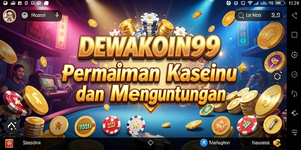 Tampilan menarik dari permainan Kasino DEWAKOIN99 yang memukau.
