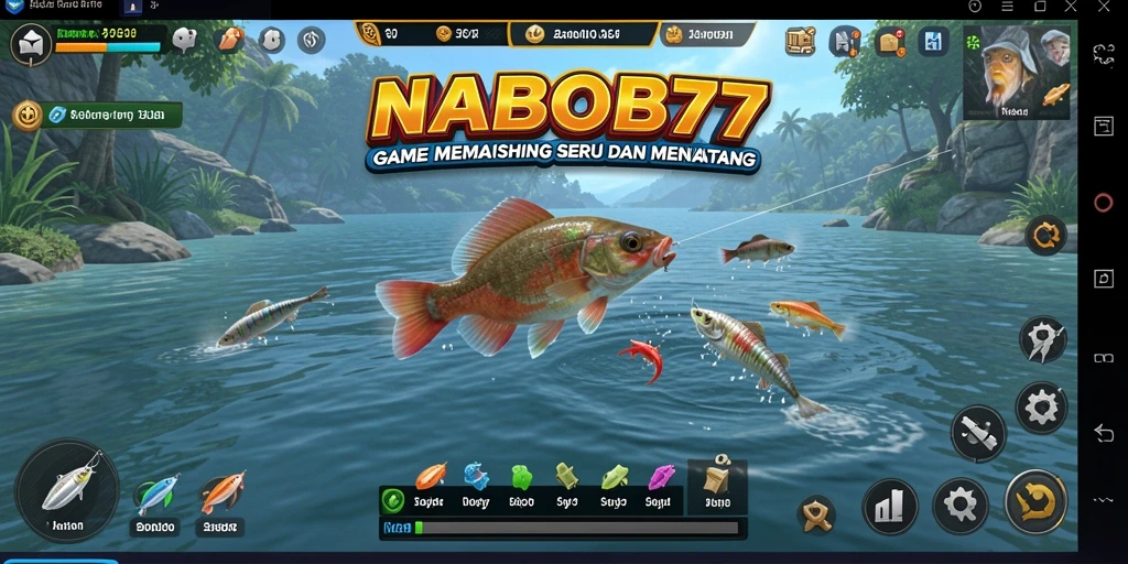Gameplay NABOB77 menampilkan suasana memancing yang mendebarkan dan grafis yang menakjubkan.