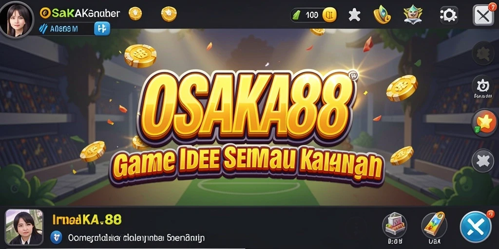 Tampilan gameplay OSAKA88 yang menawan dan interaktif.